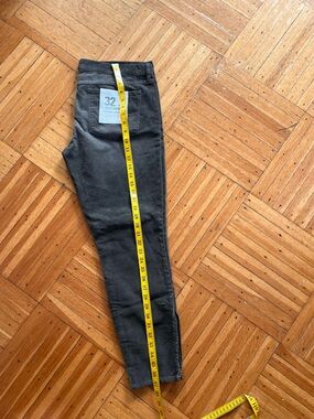 J. Crew Stretch Cord Ankle Zip Jeans